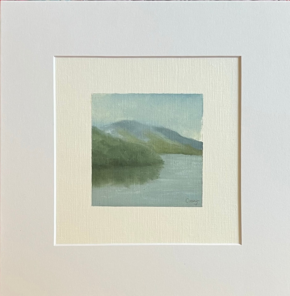 Mountains at the lake